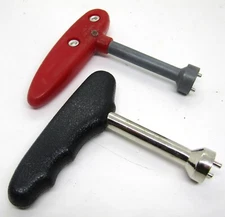 Golf Shoe Stud Remover Spike Wrench Studs Cleat Key Tool Red/Black.