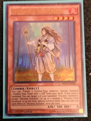 yugioh solitaire decks Yugioh Shiranui Solitaire MP17-EN082 Ultra Rare 1st Ed NM
