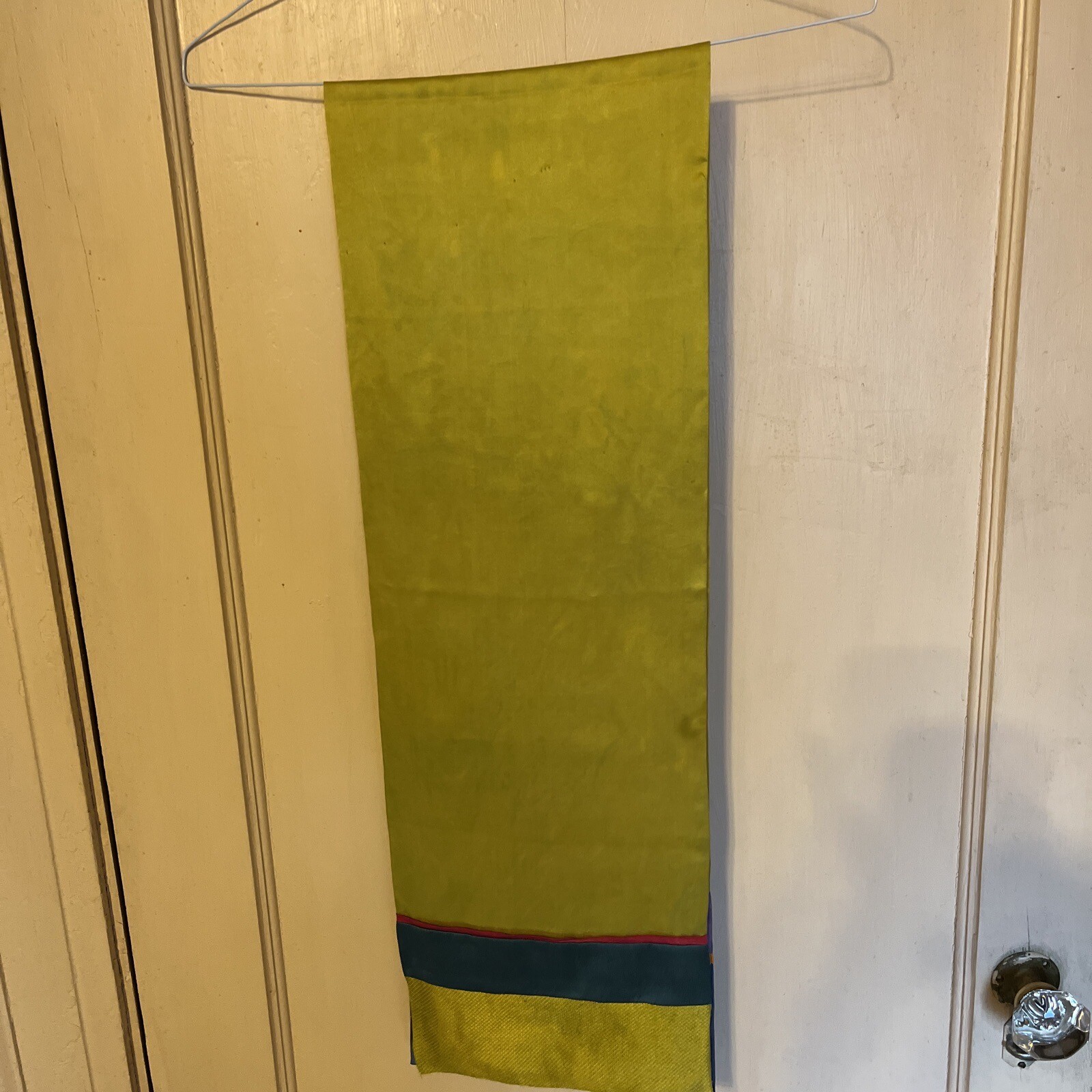 Anonymous Gorgeous Rectangular Silk Scarf ARTSY D… - image 7