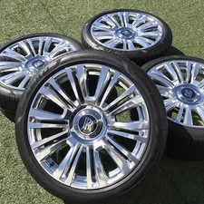 21 ROLLS ROYCE GHOST 2023 RIMS TIRES POLISHED SET 4 OEM GENUINE 6891943