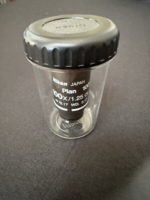 Nikon CFI Plan 100x Oil Immersion Objective | eBay