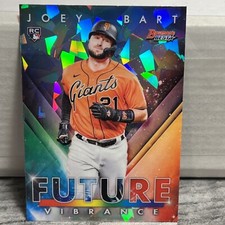 Joey Bart RC Atomic Refractor Future Vibrance 2021 Bowman's Best Giants