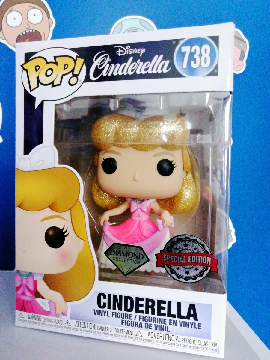 Disney - ディズニーグッズ Cinderella (Diamond Glitter) Vinyl Figure #738 Funko Pop