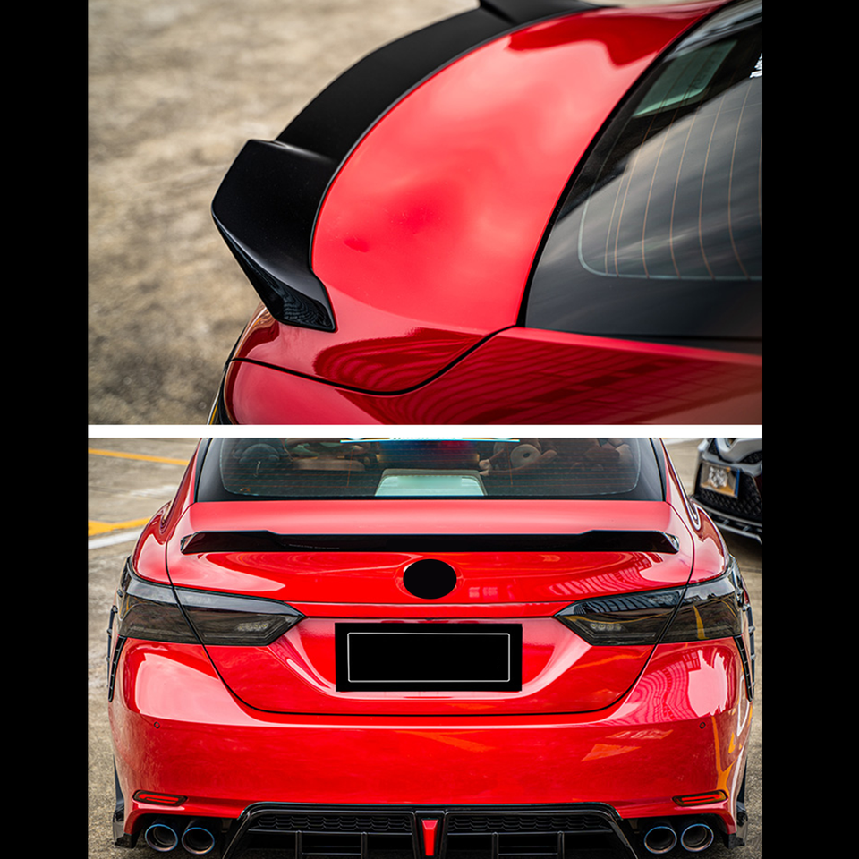 For 2018 - 2024 TOYOTA Camry YOFER V2 Trunk DUCKBILL HIGH KICK Spoiler
