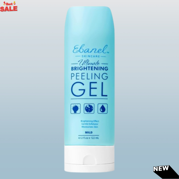 Ebanel Brightening Exfoliating Face Scrub with Moisturizing Cleanser for Dead Skin Removal