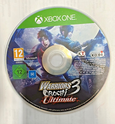 Warriors Orochi 3 III Ultimate Microsoft Xbox One