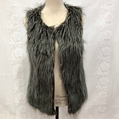 ebay fur vest
