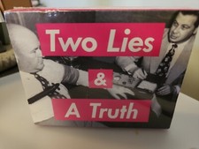 Two Lies & A Truth Trivia Card Game NEW History Humor 2017 - Excellent Cond