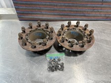05-20 Ford F450 F550 Dually Front Axle Hub Spacer Adapter 10x225 10 Lug Oe