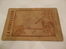 Emile Bernard, 1868-1941, LA RENOVATION ESTHETIQUE, June, 1905, woodcut cover 