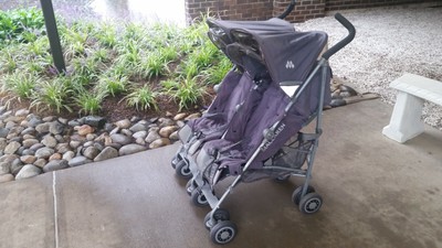 how to fold maclaren double stroller