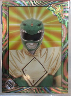 The Green Ranger card 64 in perfect condition put away after opened 1994
