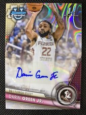 2024 Bowman Chrome U Darin Green Jr Lava Refractor 1st Bowman Auto /199 #BCPA-DG