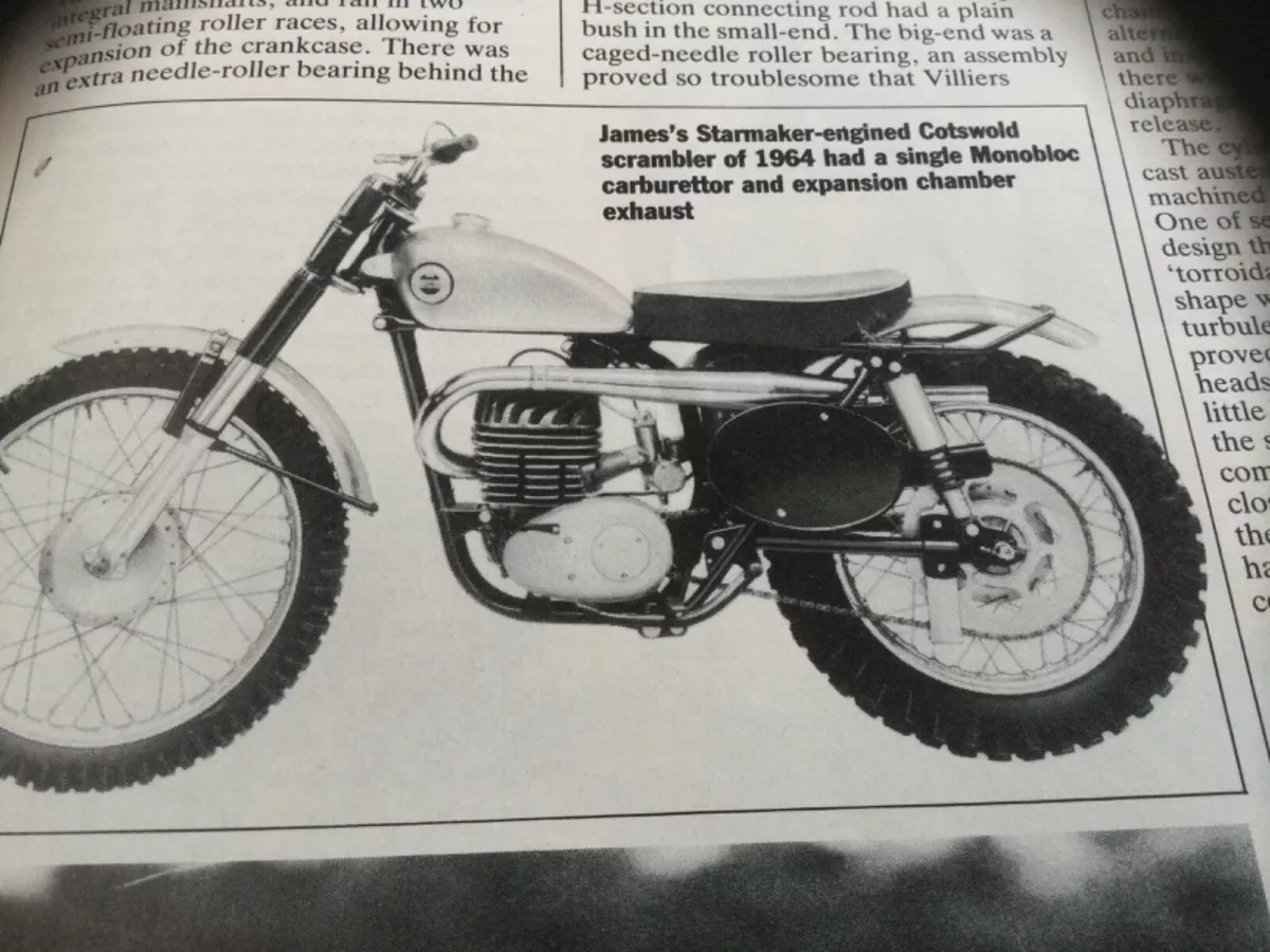 Villiers motorcycle deals