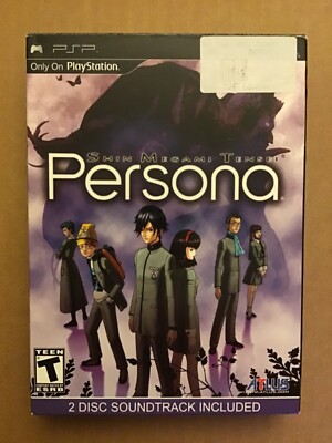 Shin Megami Tensei: Persona (Sony PSP, 2009) Rare Complete 