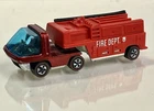 Vintage OrigInal 1969 Hot Wheels Redline Heavyweights Fire Dept Truck w/ Ladders