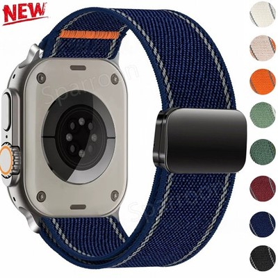 Nylon Sport Loop für Apple Watch Serie 11 10 9 8 7 SE Band Armband 38 - 49 Ultra