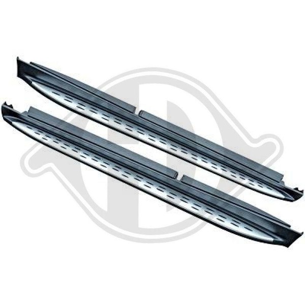 1X Trittbrett Diederichs 1692032 Hd Tuning FüR Links Rechts Seitlicher Einbau-image