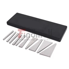 10 Pcs 1 to 5 Degree and 5 To 30 Degree Gauge Block Precision Angle Block Set US