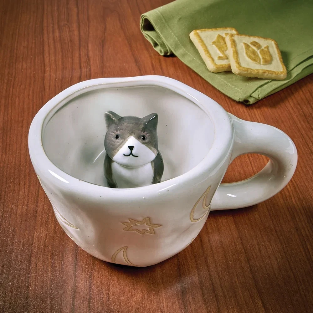World Market Cat Coffee Mug - Thumbnail 2