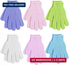 12 Pcs Exfoliating Gloves, Exfoliating Body Scrubber Exfoliator, Korean Exfoliat