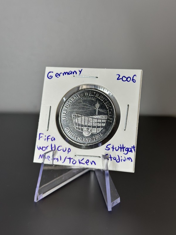 2006 Germany Fifa World Cup Commemorative Medal/Token Stuttgart Stadium