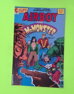 Airboy Mr. Monster Special #1 One-Shot 1987 Eclipse Comics High Grade X26-92