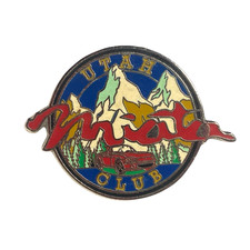 UTAH Mazda Miata Car Club Pin for Hat Jacket or Lapel 1.25" x 7/8"