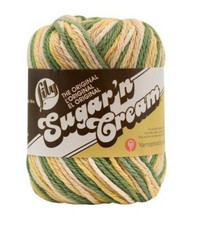 Spinrite  Sugar'N Cream Yarn - 4 Ply - Country Sage, 95 yd