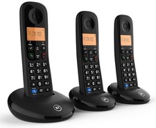 BT Everyday Cordless Landline House Phone Trio Handset Pack
