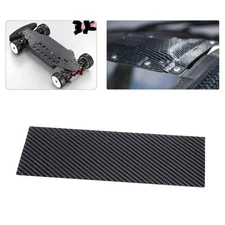 Carbon Fiber Sheet 125x75mm Panel Plate Board Twill Matte for RC  Quadcopter