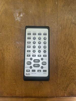 **NEW**DVD REMOTE PATENT NUMBER 01346254-7 REMOTE ROHS TV FM Scan Radio