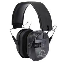 Walker's Game Ear Black Ultimate Power Muff Quads Earmuff - GWP-XPMQB