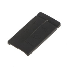 USB HDMI AV Video Out MIC Rubber Door Cover For Canon 50D Black Camera D