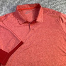 Nike Golf Tour Performance Dri-FIT Polo Shirt Mens XL Red Athletic NWT