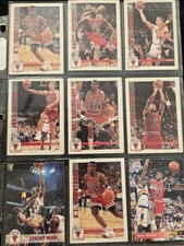 B.J. Armstrong & Scott Williams NBA Hoops 1991 Card Lot 9 Chicago Bulls