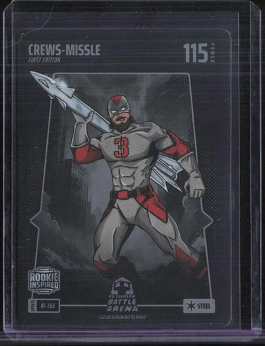 2025 Bo Jackson Battle Arena Steel 1st Edition #BF263 Crews Missile Dylan Crews