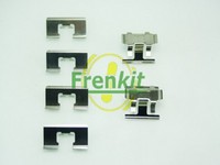 Frenkit ZubehöRsatz Scheibenbremsbelag FüR Honda Accord III CA CA4 CA5
