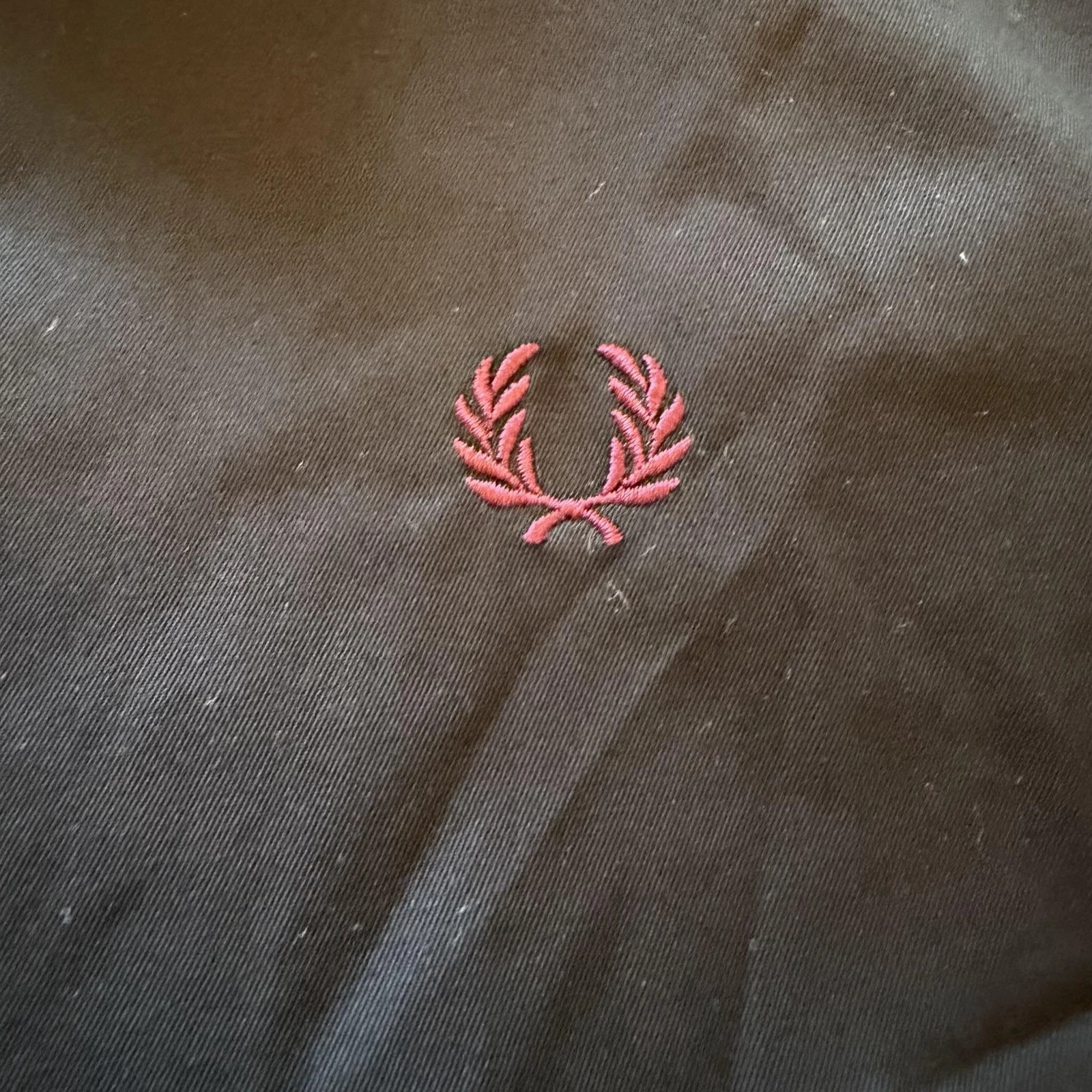 Fred Perry Mens Navy Bomber Jacket Drake's London Paisley Lined M J5242 - product detail image 3
