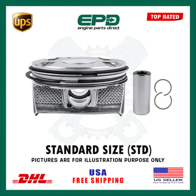 JEEP ERB PISTON X1 05184347AG FOR 11-22 GRAND CHEROKEE CHRYSLER DODGE 1500 3.6L