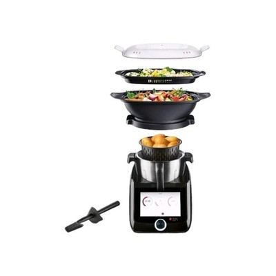 Silvercrest Monsieur SKMS 1200 B3 mit Kartoffelschäl-Scheibe,W-Lan,1000 Rezepte