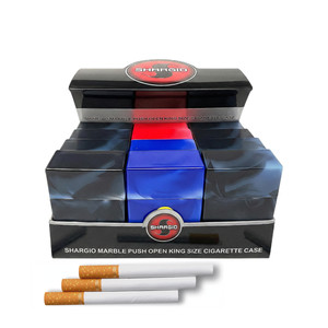 hard box full pack cigarette case king size Plastic Box King... From Flameelectronics, $1.5 Ideal for a variety of needs Push Open Plastic Cigarette Cases