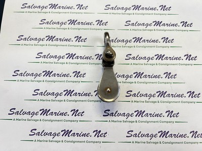 Stainless Steel 3/4'' (20mm) Single Block with Bow Shackle
