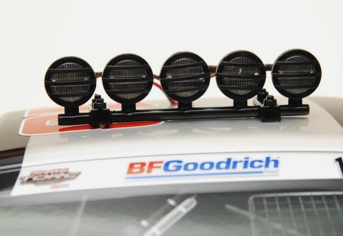 RC LIght Bar for Traxxas Cars or truck 1/8 1/10 Chrome w/ super bright LEDs - Afbeelding 3 van 3