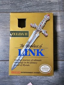 Zelda II: The Adventure of Link 2 Gold NES Nintendo CIB Complete 100% Original💥