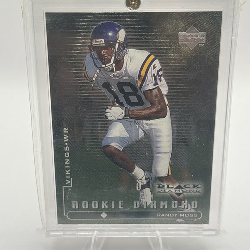 Randy Moss [Single] #97 1998 Upper Deck Black Diamond Rookies card