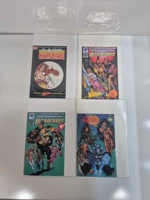 Lady Rawhide, Ultraforce, Queens, Ashcan, Gold Premium Wizard Supplement - Rare
