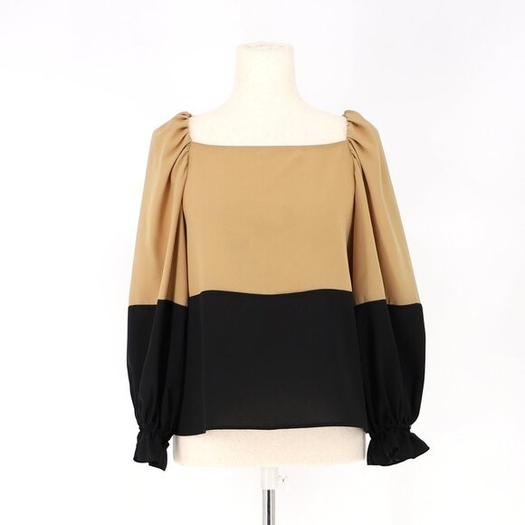 CROSBY by MOLLIE BURCH $178 Crosby James Top Balloon Sleeve Black Size XS