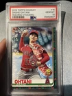 2019 Topps Holiday HW16 SHOHEI OHTANI PSA 10 Holding Stocking Variation SSP CUP
