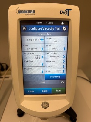 Brookfield DV3T-LV Rheometer/Viscometer